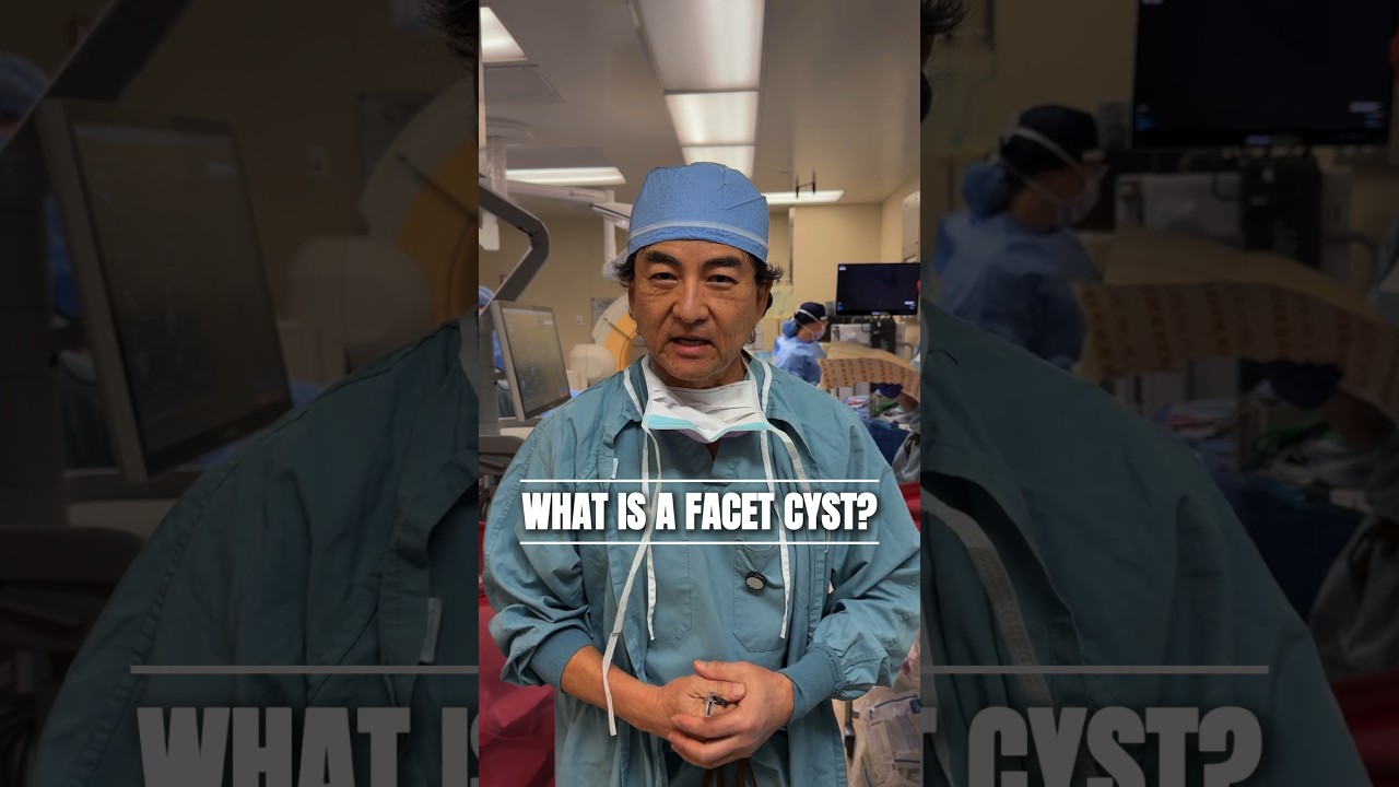Removing a Facet Cyst Without Fusion Using LESS