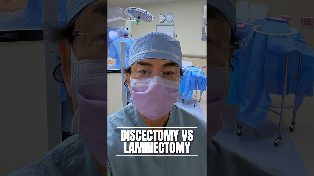 Laminectomy vs Discectomy: What